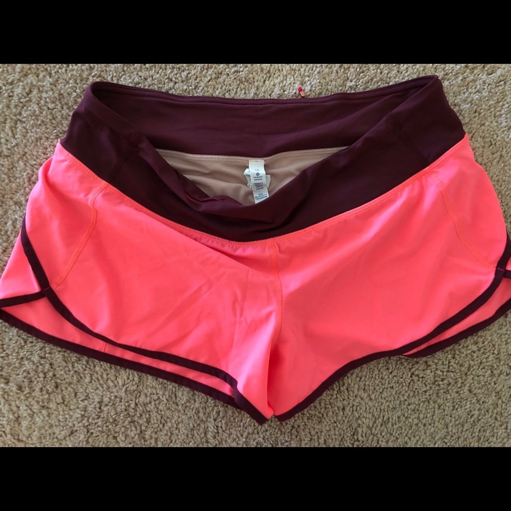 Lululemon EUC Speed Shorts! Size 10!